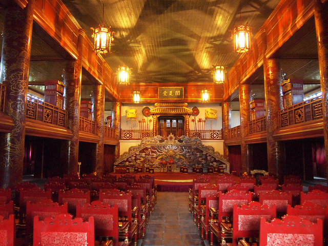 The royal theater inside the Imperial City