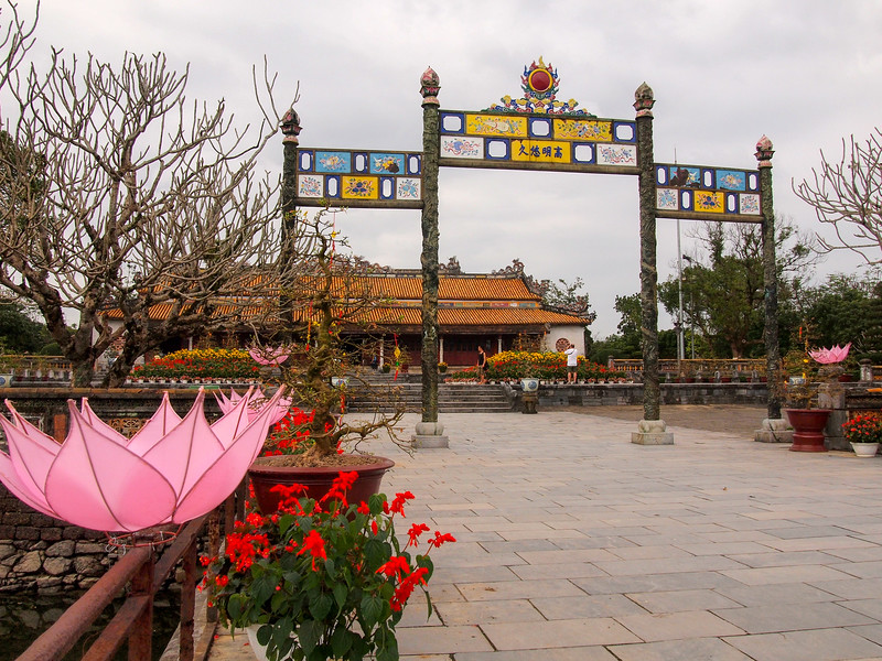 Thai Hoa Palace inside the Imperial City