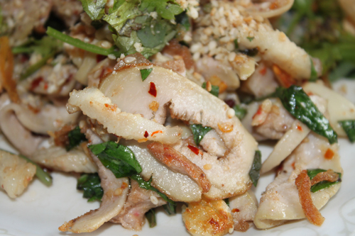 Vả trộn tôm thịt