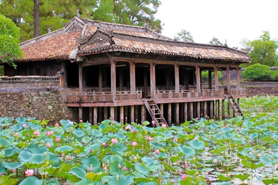 A corner of Emperor Tự Đức's Tomb 